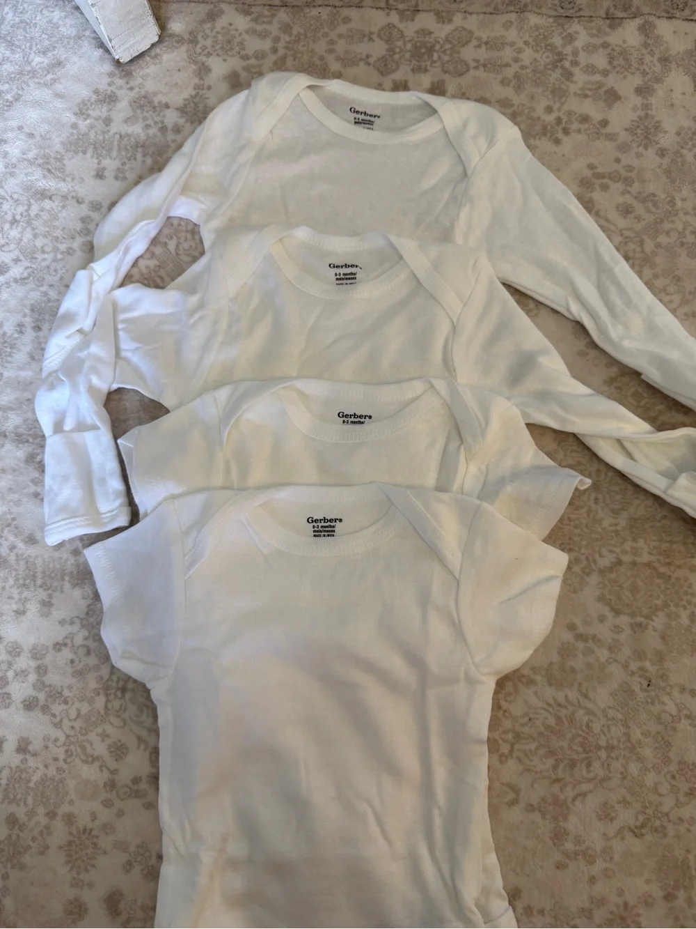 BUNDLE 12 Baby Girls Bodysuit Set Onesie One Pieces